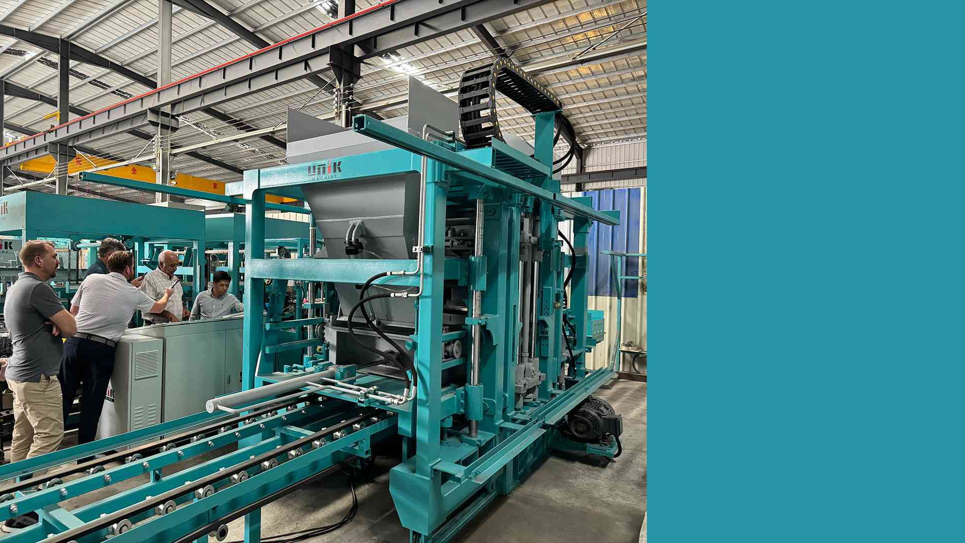 Sina Brick Machina Pallet Factory