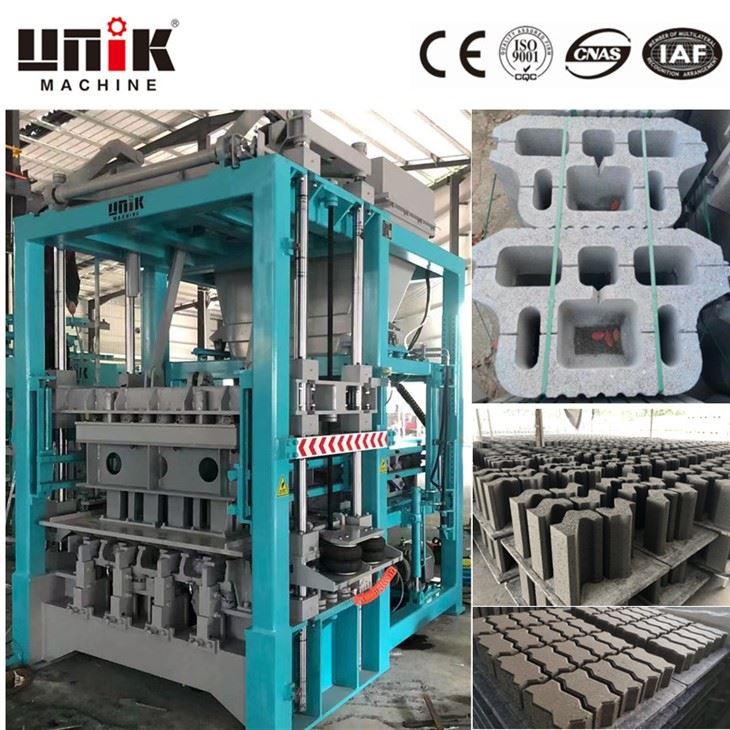 Concretum Caementum Coementi Bricks Machina cavum