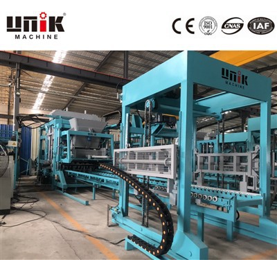 Concretum interlocking Bricks Condita Machina