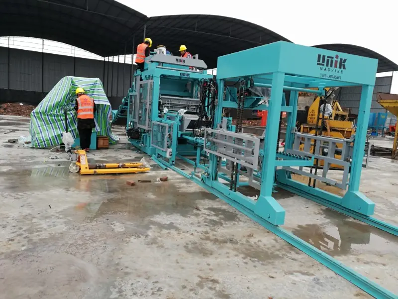 Secreta reserans Clausus machinarum in Construction Industry Caementum