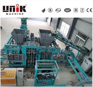 Hydraulica Pressed Concretam Clausus Condita Machina